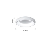 InLight Πλαφονιέρα οροφής από λευκό ακρυλικό (42020-A-White)