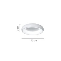 InLight Πλαφονιέρα οροφής από λευκό ακρυλικό (42020-B-White)