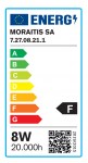 InLight E27 LED Filament G95 8watt (7.27.08.21.1)