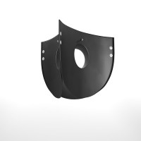 Φωτιστικό Κρεμαστό Chios Μονόφωτο Μαύρο (PP+PVC) Ε27 58x58x80cm