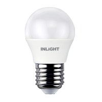 InLight E27 LED G45 7watt 6500K Ψυχρό Λευκό (7.27.07.12.3)