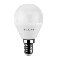 InLight E14 LED G45 7watt 4000K Φυσικό Λευκό (7.14.07.14.2)