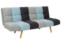 Καναπές Κρεβάτι Fresh Τριθέσιος Πολύχρωμο 182x81x84cm