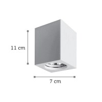 InLight Φωτιστικό οροφής λευκό από γύψο (42165)