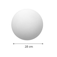 InLight Επιτοίχιο φωτιστικό λευκό από γύψο (43405-A)