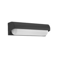 InLight Erie LED 10W 3000K Outdoor Wall Lamp Anthracite D:26,1cmx7cm (80203040)