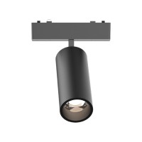 InLight Φωτιστικό LED 9W 3000K για Ultra-Thin μαγνητική ράγα σε μαύρη απόχρωση D:16cmX4,4cm (T03701-BL)