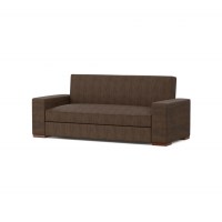 Καναπές Κρεβάτι Chios Διθέσιος Καεφέ 158x81x80cm