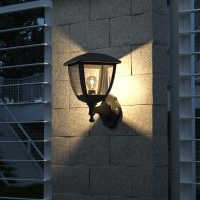 ItLighting Avalanche 1xE27 Outdoor Wall Lamp Black 22x30 (80201214)