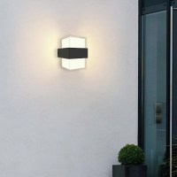 InLight Louise LED 8W 3000K Outdoor Wall Lamp Anthracite D:10,5cmx13,3cm (80203341)