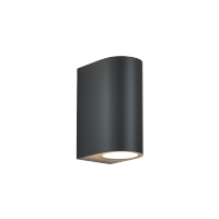 ItLighting Michigan 1xGU10 Outdoor Up-Down Wall Lamp Anthracite 14.7x9 (80200144)