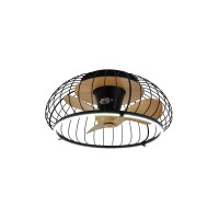 InLight Minnewanka 72W 3CCT LED Fan Light in Black Color (101000720)