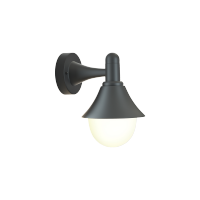 ItLighting Rabun 1xE27 Outdoor Wall Lamp Black 24.5x23.5 (80202514)