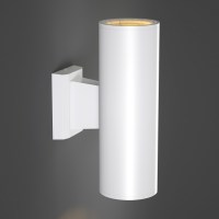 InLight Winnipeg 2xΕ27 Outdoor Up-Down Wall Lamp White D:15.3cmx26cm (80203424)
